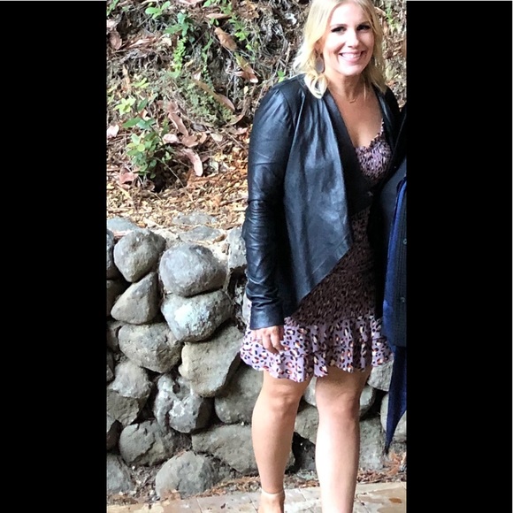 Lavender leopard mini dress - Picture 5 of 5